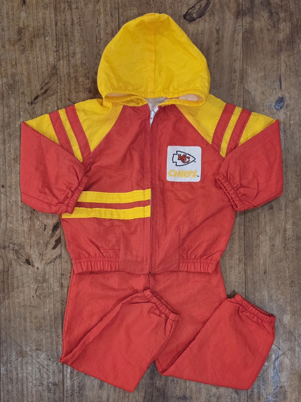 Vintage NFL Chiefs Track Set